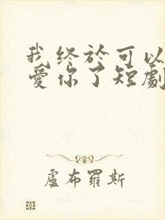 我终于可以不再爱你了短剧大结局