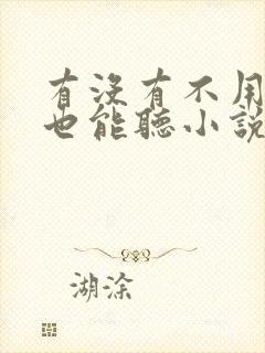 有没有不用网络也能听小说的软件