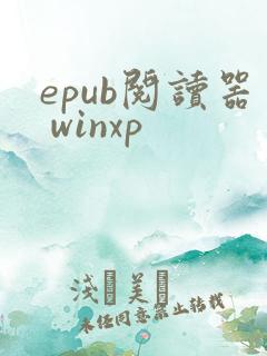 epub阅读器 winxp