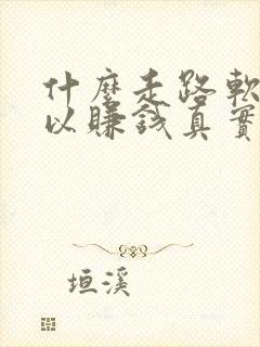 什么走路软件可以赚钱真实可靠