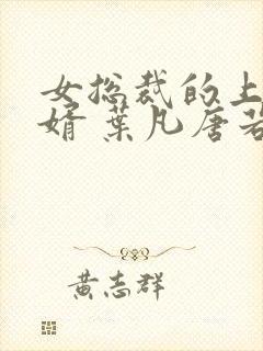 女总裁的上门女婿 叶凡唐若雪