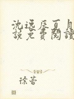 沈逸辰夏月舒小说免费阅读最新章节