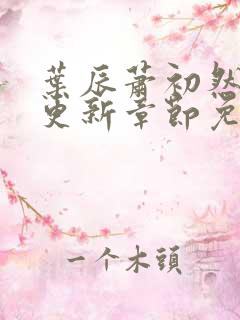 叶辰萧初然最快更新章节免费阅读