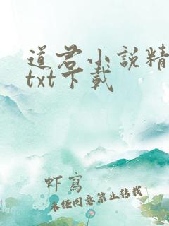 道君小说精校版txt下载