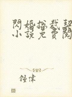 闪婚总裁契约妻小说免费阅读全文