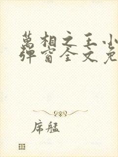 万相之王小说无弹窗全文免费阅读