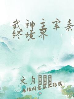 武神主宰秦尘最终境界