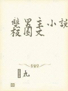 双男主小说推荐校园文