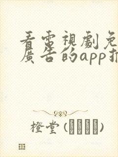 看电视剧免费无广告的app推荐