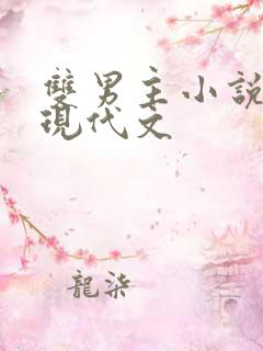 双男主小说推荐现代文