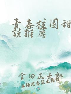 青春校园甜宠小说推荐