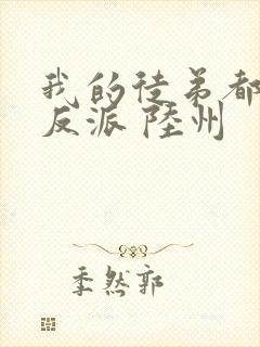 我的徒弟都是大反派 陆州