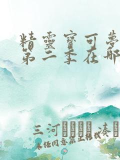 精灵宝可梦旅途第二季在哪里看