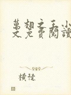 万相之王小说全文免费阅读无弹窗