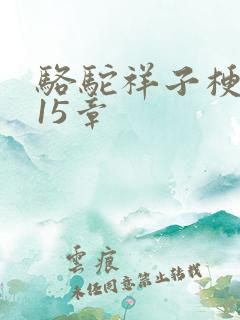 骆驼祥子梗概第15章