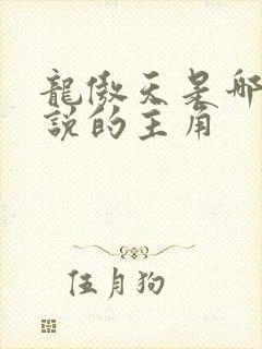龙傲天是哪部小说的主角