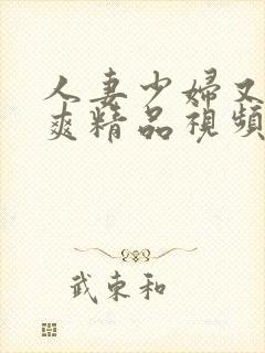 人妻少妇又紧又爽精品视频