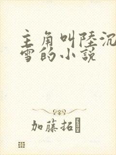 主角叫陆沉周若雪的小说