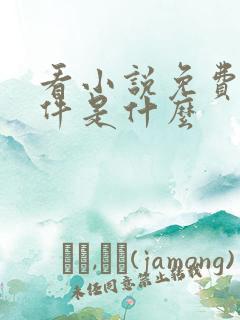 看小说免费的软件是什么