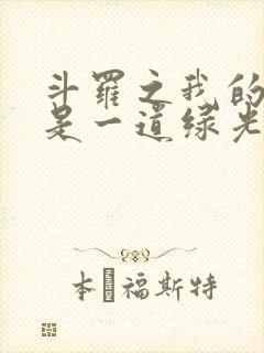 斗罗之我的武魂是一道绿光小说