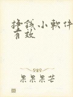 挣钱小软件真实有效