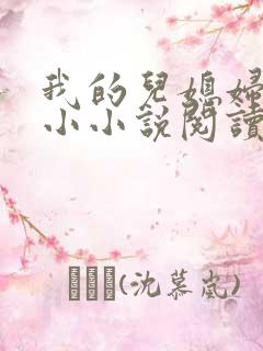 我的儿媳妇苏小小小说阅读