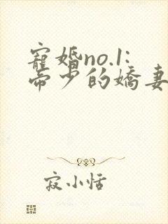 宠婚no.1:帝少的娇妻