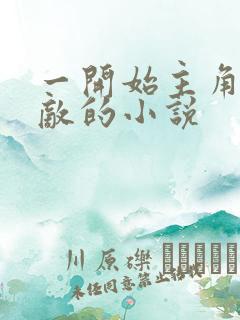 一开始主角就无敌的小说