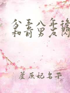 分手八年后,我和前男友闪婚了