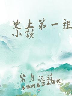 史上第一祖师爷小说