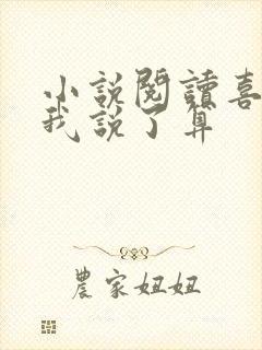 小说阅读喜欢你我说了算