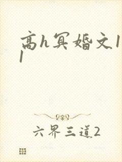 高h冥婚文1v1