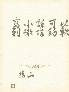 写小说可以提现到微信的软件