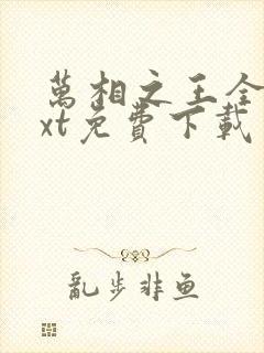 万相之王全本txt免费下载