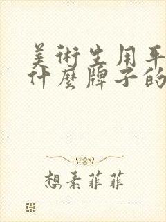 美术生用平板用什么牌子的好