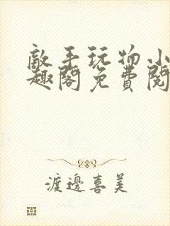 敌手玩物小说笔趣阁免费阅读