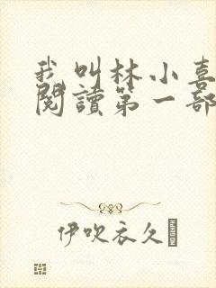 我叫林小喜全文阅读第一部