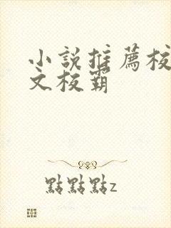 小说推荐校园甜文校霸