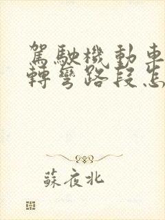 驾驶机动车在急转弯路段怎么行驶