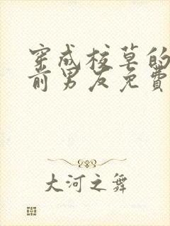 穿成校草的炮灰前男友免费阅读