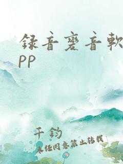 录音变音软件app