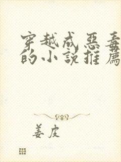 穿越成恶毒女配的小说推荐