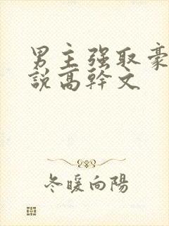 男主强取豪夺小说高干文