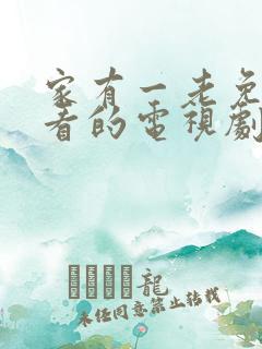 家有一老免费观看的电视剧