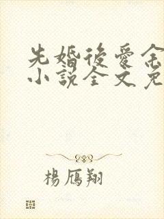 先婚后爱余慧慧小说全文免费阅读