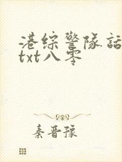 港综警队话事人txt八零