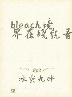 bleach境界在线观看免费全集