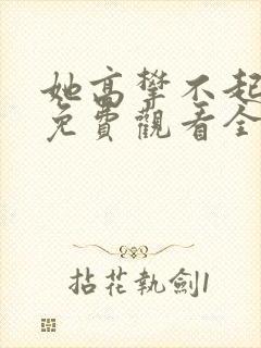 她高攀不起短剧免费观看全集