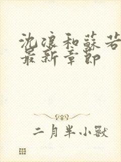 沈浪和苏若雪的最新章节