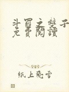 斗罗之双子斗罗免费阅读